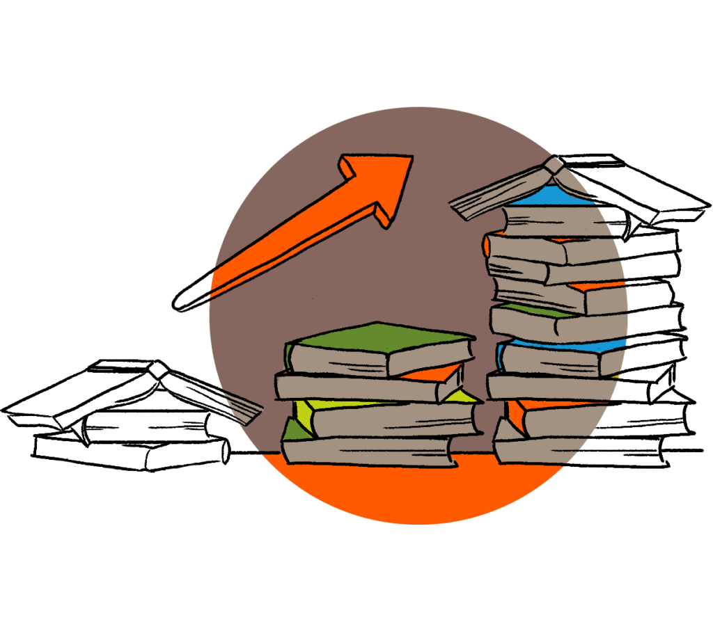 Books illustration