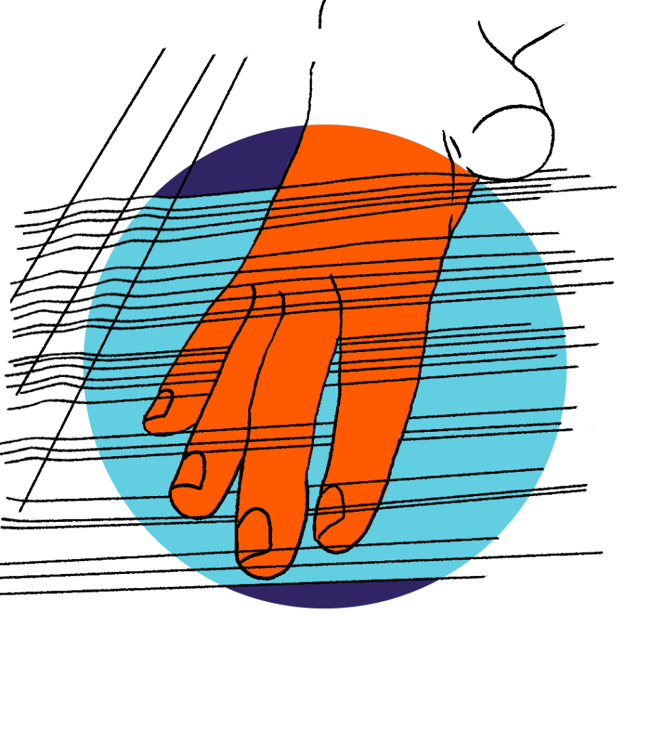 Hand illustration