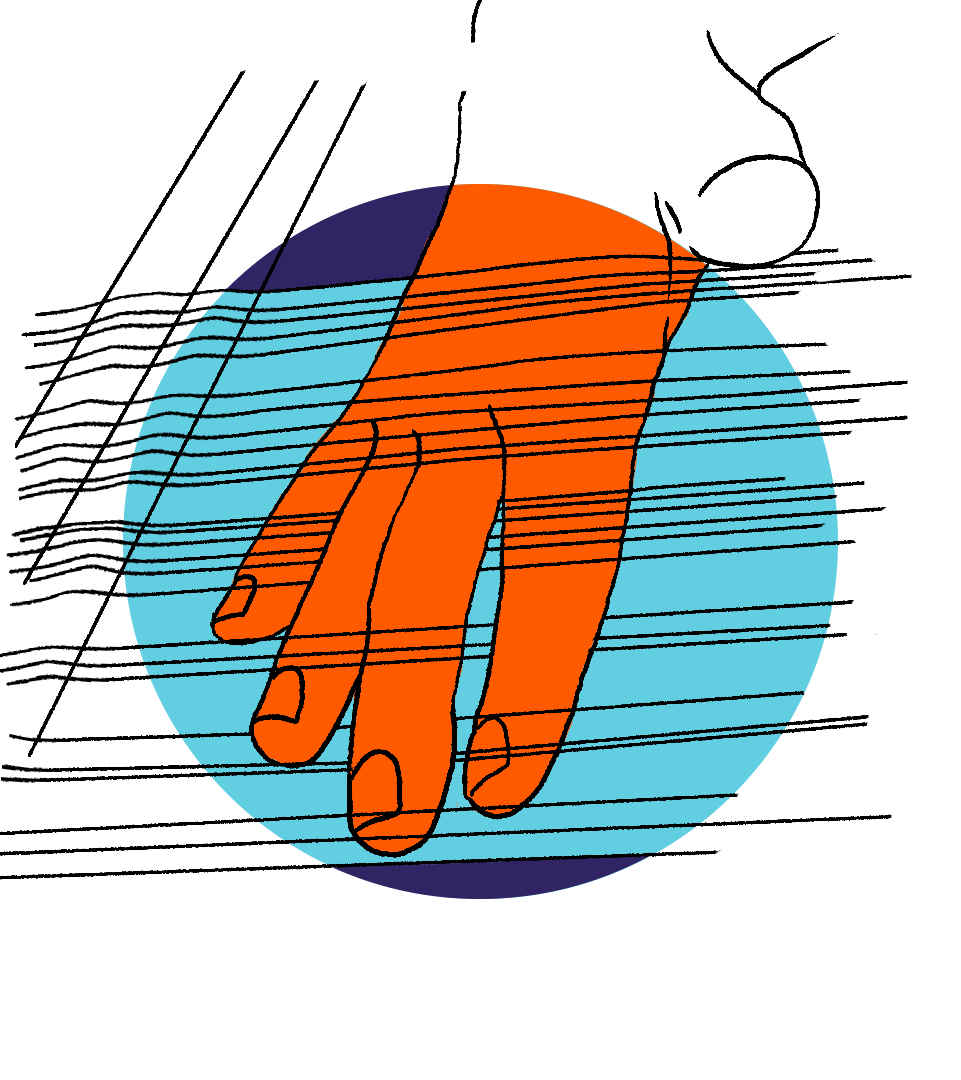 Hand illustration