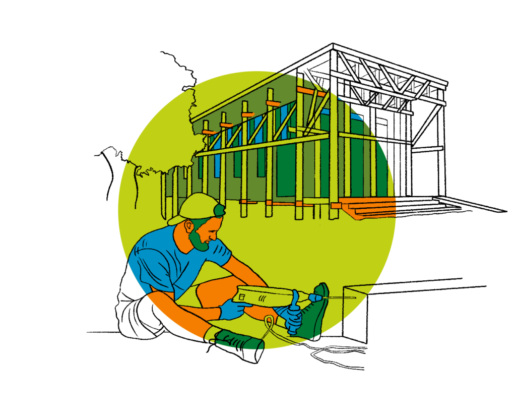 Construction illustration