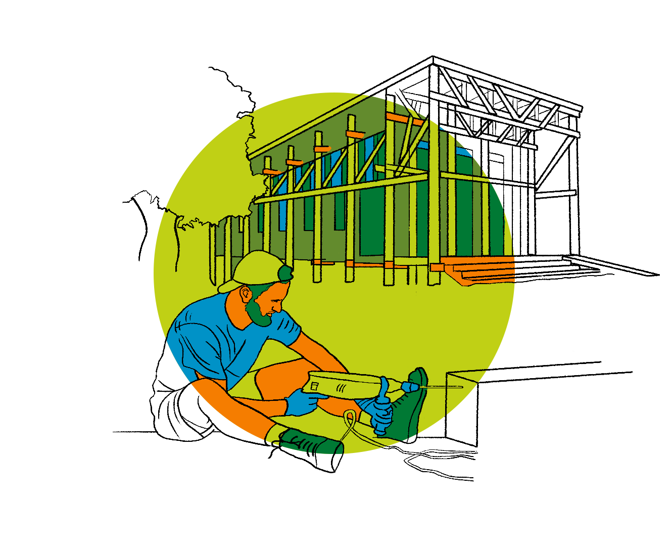 Construction illustration